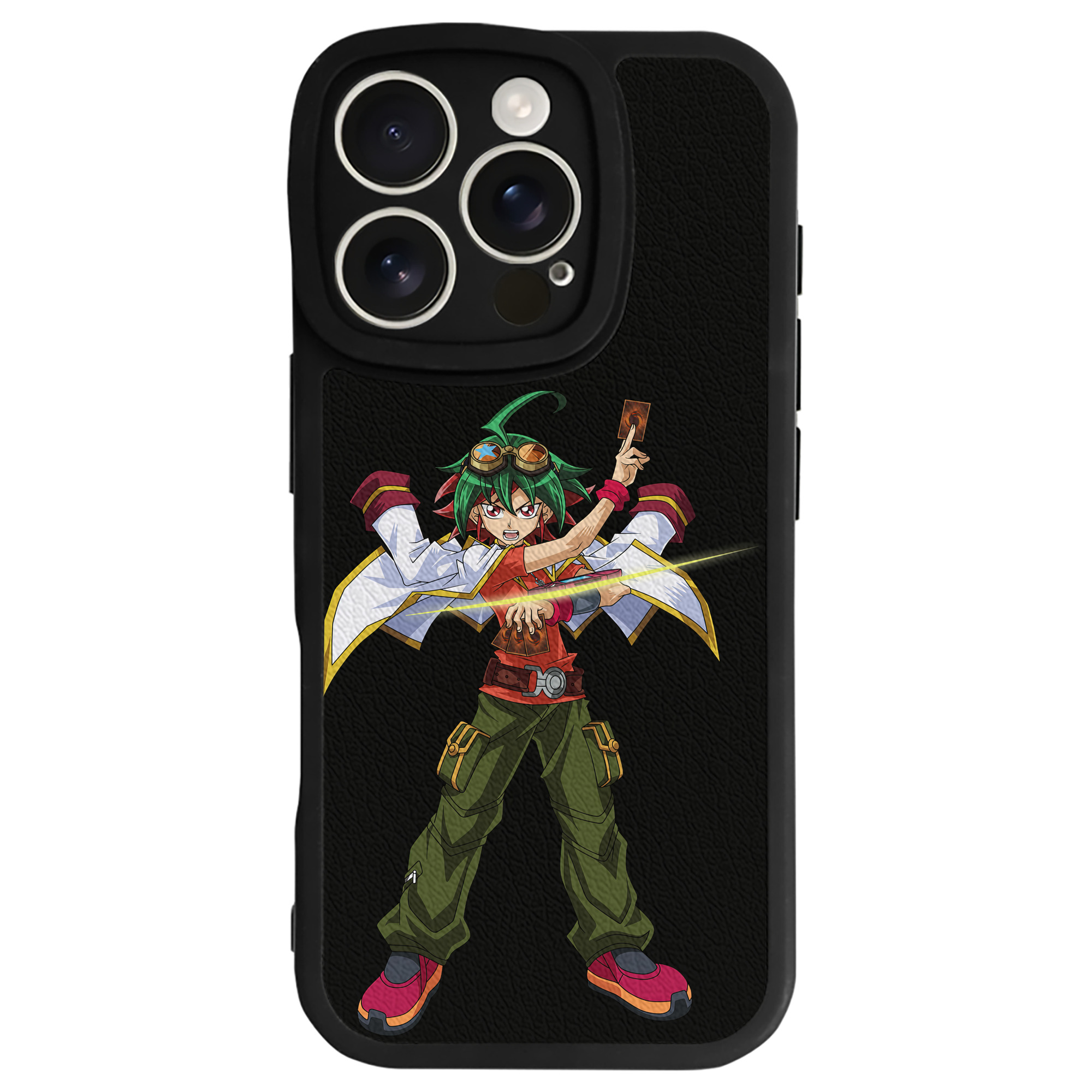 遊☆戯☆王 Yu-Gi-Oh! 【iPhone 16シリーズ対応】シリコンスマホケース（レザー調） 材質：シリコン